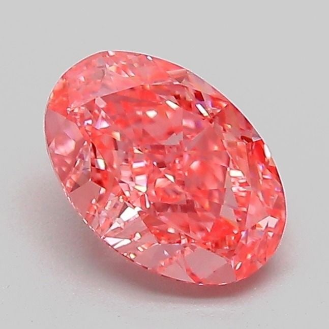 Loose Diamond - OVAL 1.08ct Fancy Vivid Pink VVS2: Loose Diamond - OVAL 1.08ct Fancy Vivid Pink VVS2 Source: This is a real non-mined Diamond that has been grown in a lab Shape: OVAL Carats: 1.08 Color: Fancy Vivid Pink Certification: IGI Video: