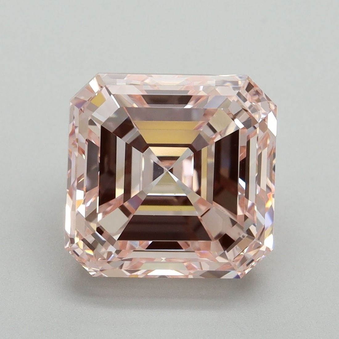 Loose Diamond - ASSCHER 5.0ct Fancy Intense Pink VS1: Loose Diamond - ASSCHER 5.0ct Fancy Intense Pink VS1 Source: This is a real non-mined Diamond that has been grown in a lab Shape: ASSCHER Carats: 5.0 Color: Fancy Intense Pink Certification: IGI Video