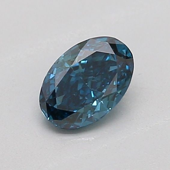 Loose Diamond - OVAL 0.28ct Fancy Vivid Blue VVS2 (1 of 1)