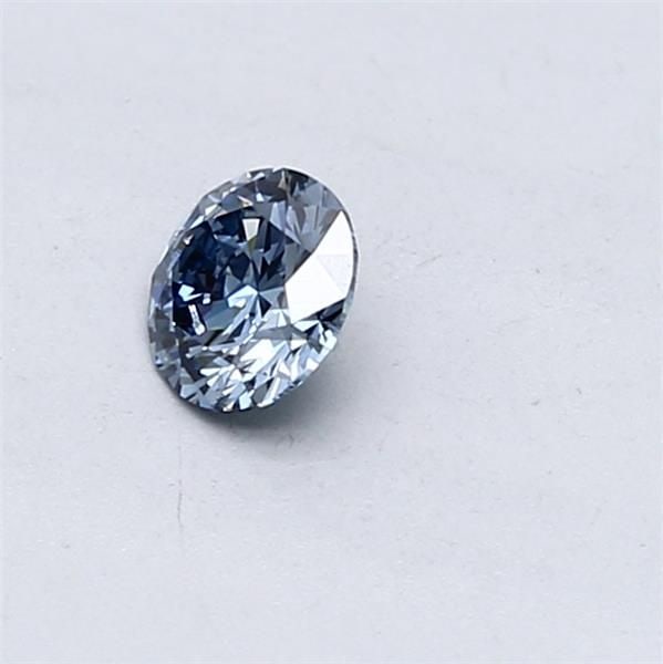 Loose Diamond - ROUND 0.3ct Fancy Vivid Blue VS2 (1 of 1)