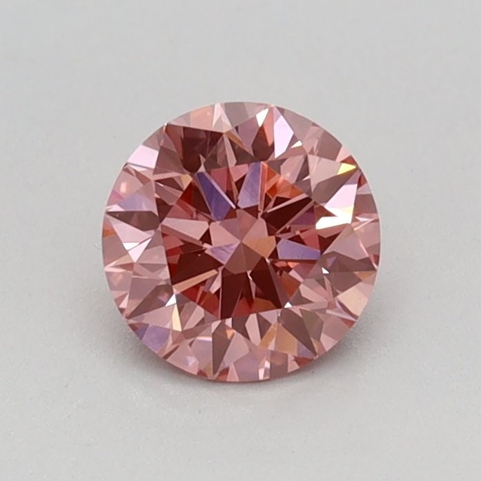 Ideal Loose Diamond - ROUND 0.49ct Fancy Vivid Pink VS1: Ideal Loose Diamond - ROUND 0.49ct Fancy Vivid Pink VS1 Source: This is a real non-mined Diamond that has been grown in a lab Shape: ROUND Carats: 0.49 Color: Fancy Vivid Pink Certification: IGI Video