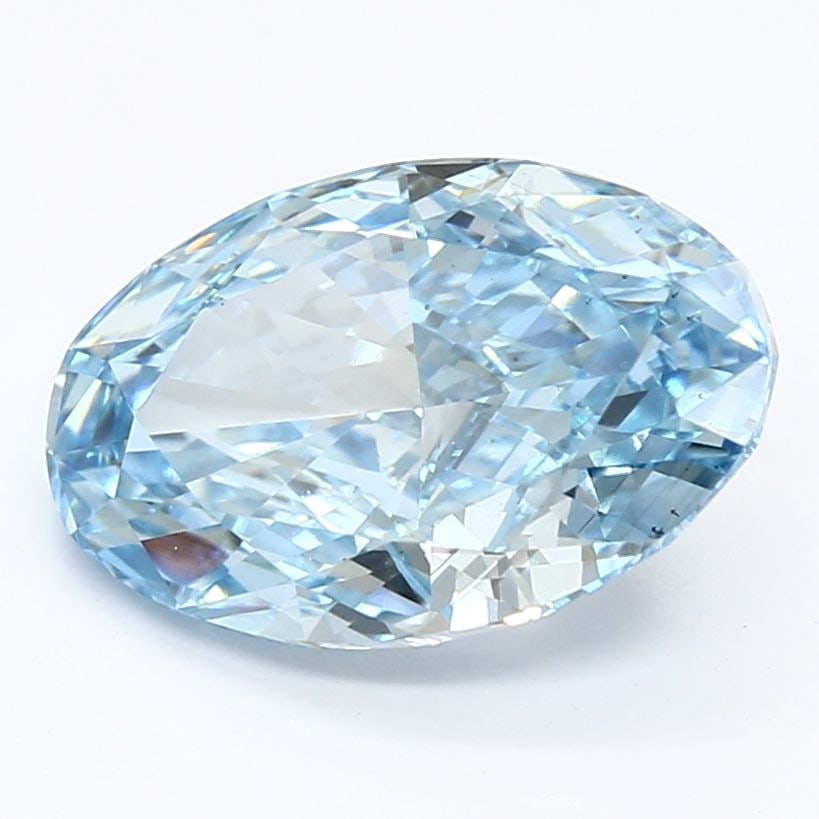 Loose Diamond - OVAL 3.23ct Fancy Vivid Blue VS2: Loose Diamond - OVAL 3.23ct Fancy Vivid Blue VS2 Source: This is a real non-mined Diamond that has been grown in a lab Shape: OVAL Carats: 3.23 Color: Fancy Vivid Blue Certification: IGI Video: