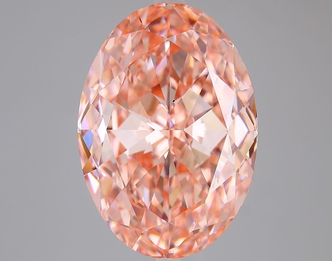 Loose Diamond - OVAL 7.59ct Fancy Vivid Pink VS2: Loose Diamond - OVAL 7.59ct Fancy Vivid Pink VS2 Source: This is a real non-mined Diamond that has been grown in a lab Shape: OVAL Carats: 7.59 Color: Fancy Vivid Pink Certification: IGI Video: