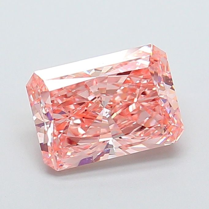 Loose Diamond - RADIANT 2.5ct Fancy Intense Pink VS1: Loose Diamond - RADIANT 2.5ct Fancy Intense Pink VS1 Source: This is a real non-mined Diamond that has been grown in a lab Shape: RADIANT Carats: 2.5 Color: Fancy Intense Pink Certification: IGI Video