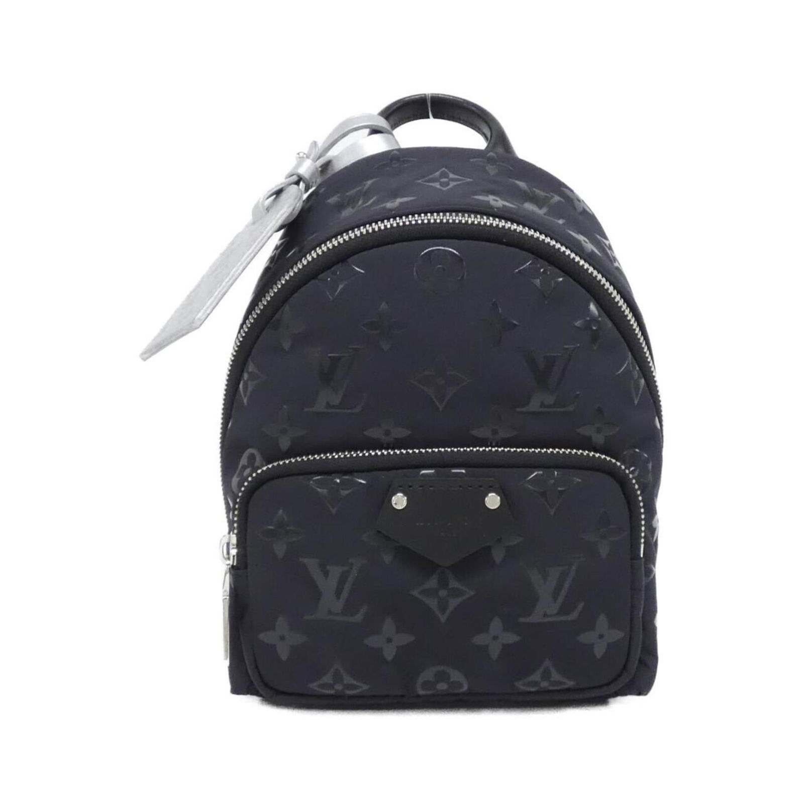 Louis Vuitton Palm Springs Mini Black Nylon Backpack France: Louis Vuitton Palm Springs Mini Black Nylon Backpack France The Louis Vuitton Palm Springs Mini backpack features a black nylon exterior with a compact and modern design. This unisex piece is crafted