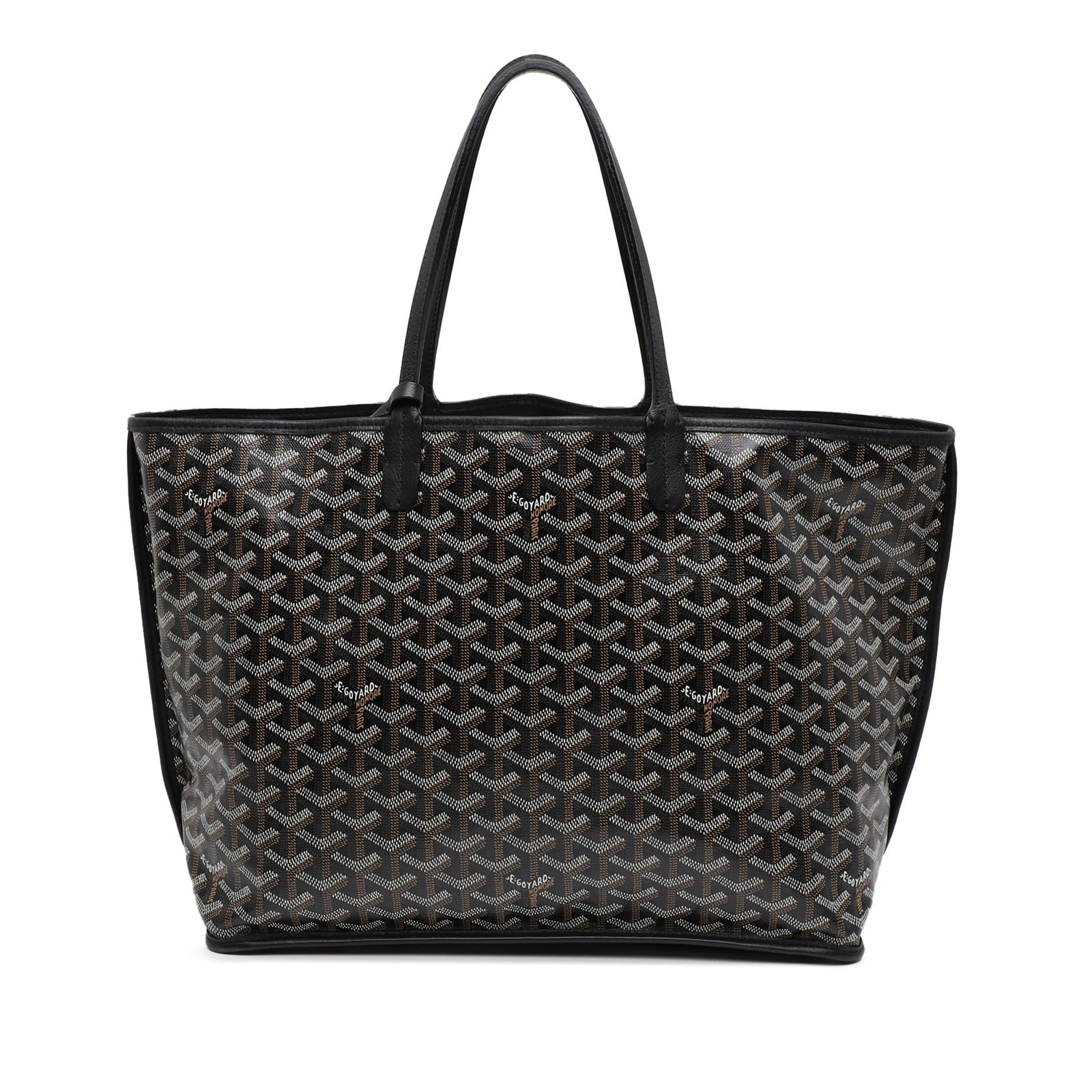Goyard Goyardine Reversible Anjou PM Black Coated Canvas Bag (1 of 8)