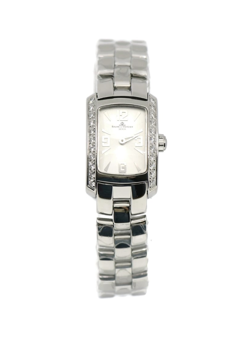 Baume & Mercier Hampton Diamond Quartz Stainless Steel Watch (1 of 3)