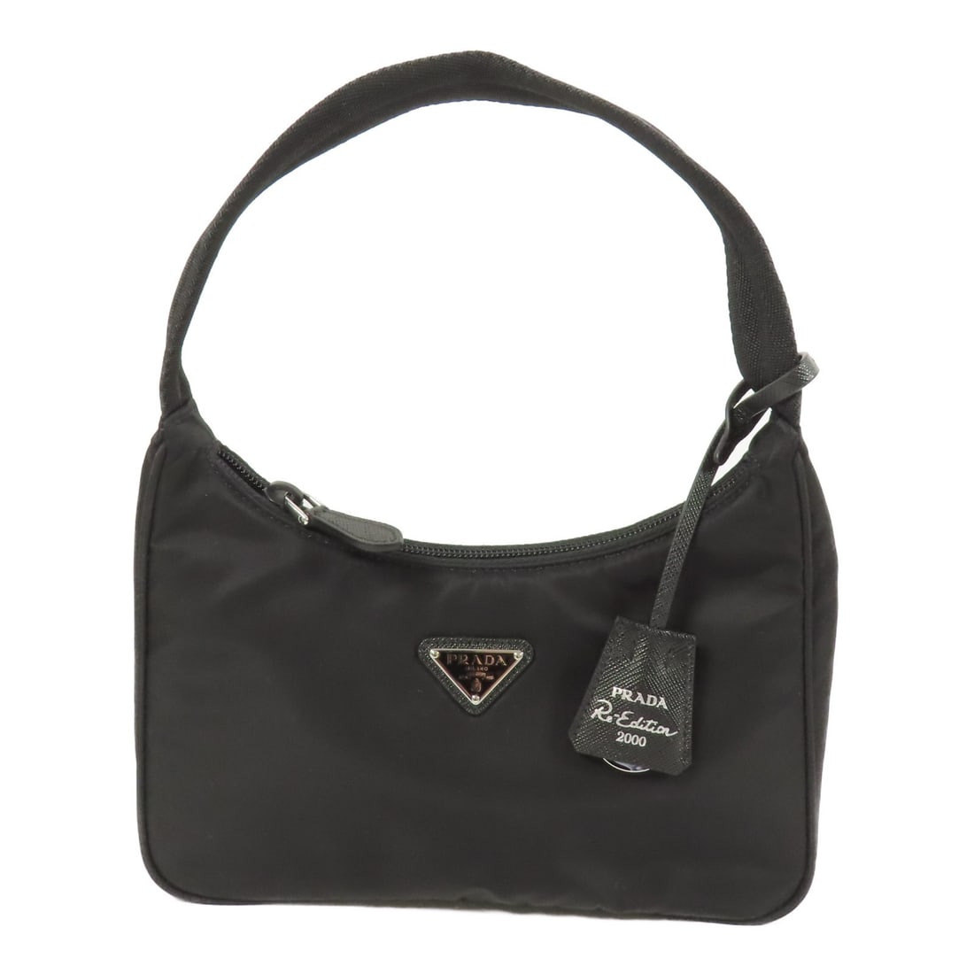 PRADA Re-Edition 2000 Mini Black Nylon Handbag 1NE515 RDH0 F0002 (1 of 16)