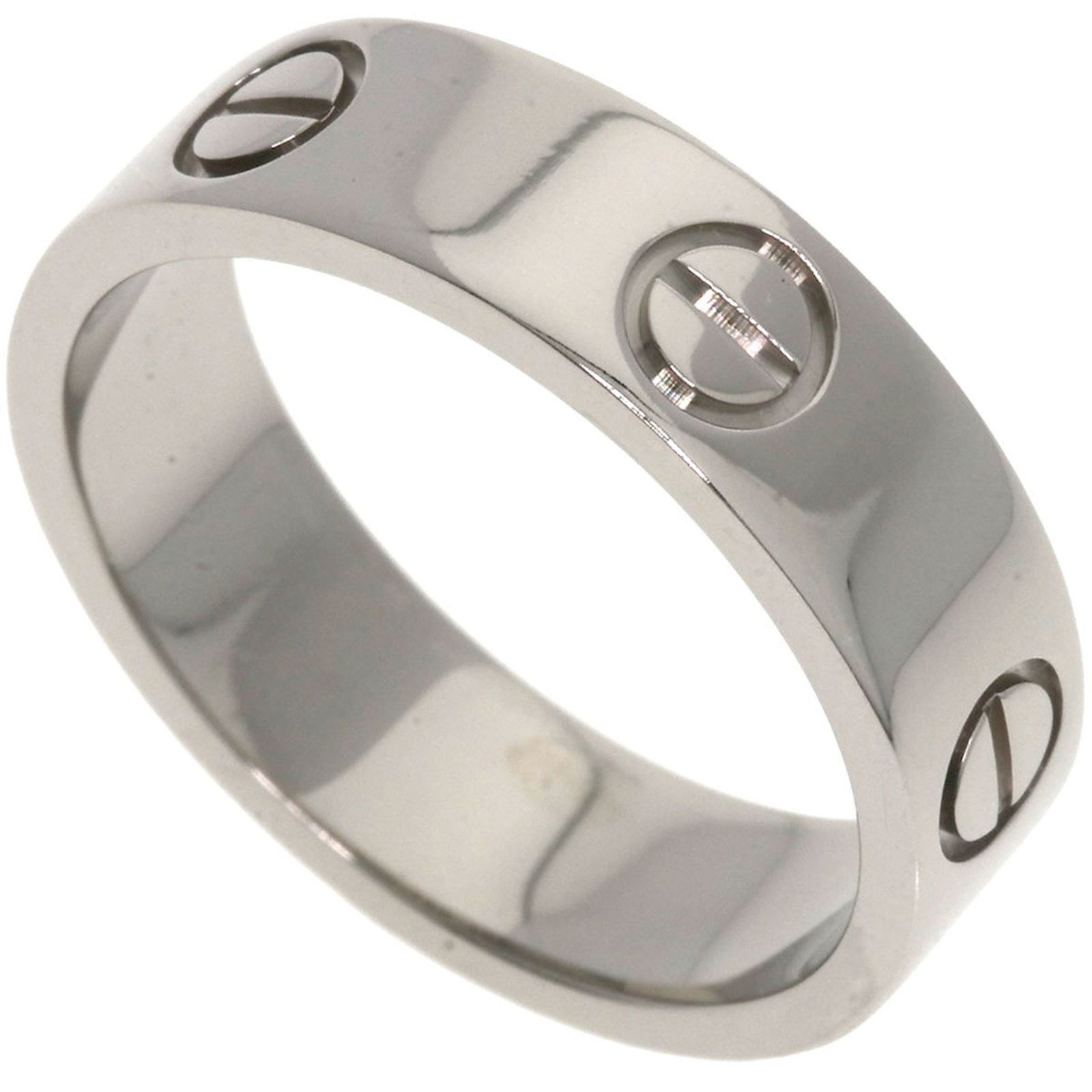 White Gold Cartier Love Bracelet Size 8 Silver Tone from France: White Gold Cartier Love Bracelet Size 8 Silver Tone from France This Cartier Love piece features a sleek white gold design in a silver tone. Made in France, it is suitable for any gender. The item is