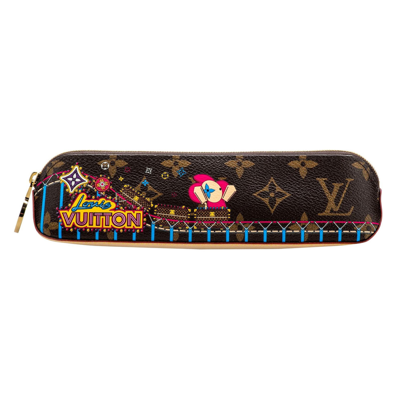 Louis Vuitton Limited Edition Rollercoaster Pencil Case Christmas 2020: Louis Vuitton Limited Edition Rollercoaster Pencil Case Christmas 2020 Introducing the Louis Vuitton Limited Edition Rollercoaster Pencil Case, a stylish and functional accessory crafted by the renown