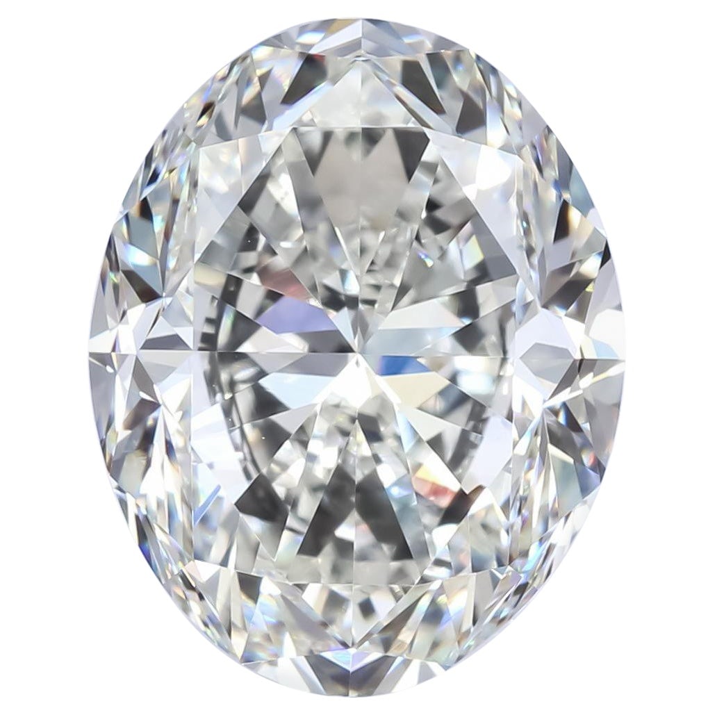GIA Certified 5.00ct Oval Diamond I VVS1: GIA Certified 5.00ct Oval Diamond I VVS1 Presenting a stunning GIA certified 5.00ct oval diamond, showcasing exceptional quality and brilliance. This exquisite loose diamond features an I color grade