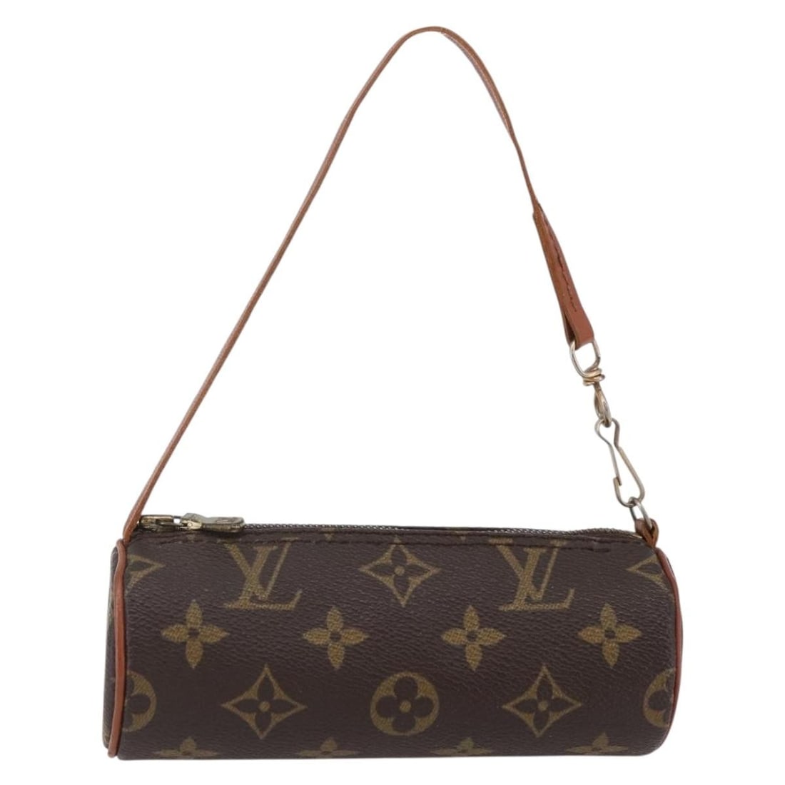Louis Vuitton Monogram Papillon Pouch BA6540 Vintage Style: Louis Vuitton Monogram Papillon Pouch BA6540 Vintage Style This authentic LOUIS VUITTON Monogram Papillon Pouch is a stylish and practical accessory for any occasion. Crafted from durable Monogram Can