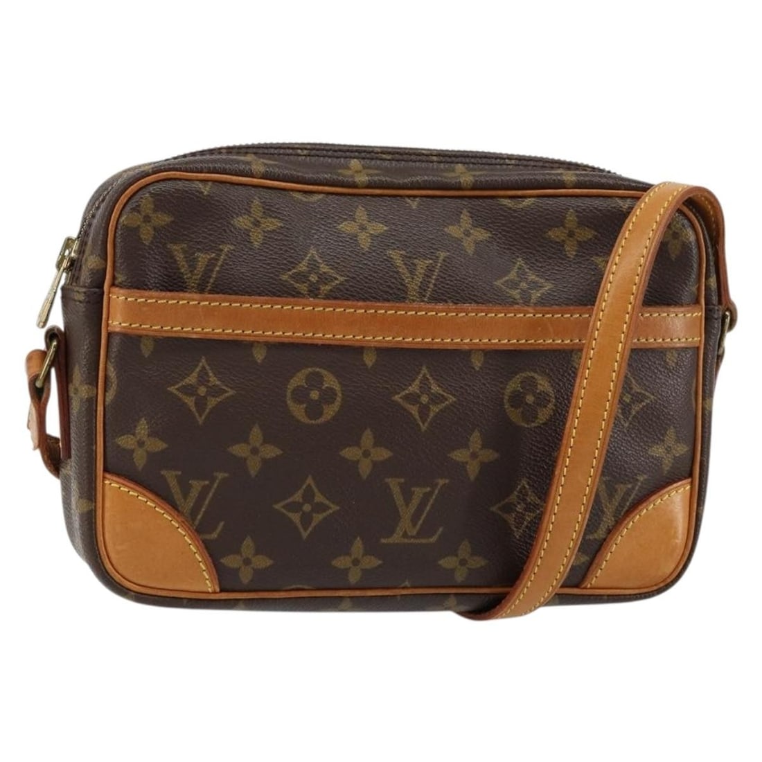 LOUIS VUITTON Monogram Trocadero 23 Shoulder Bag M51276 Auth France: LOUIS VUITTON Monogram Trocadero 23 Shoulder Bag M51276 Auth France Discover the elegance of the LOUIS VUITTON Monogram Trocadero 23 Shoulder Bag, a stylish accessory crafted from premium Monogram Can