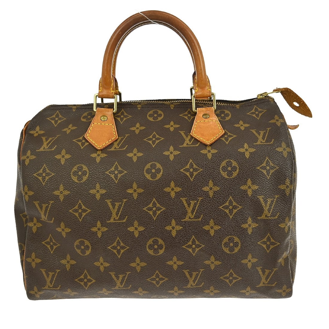 Louis Vuitton Speedy 30 Monogram Canvas Satchel Bag M41526 (1 of 8)