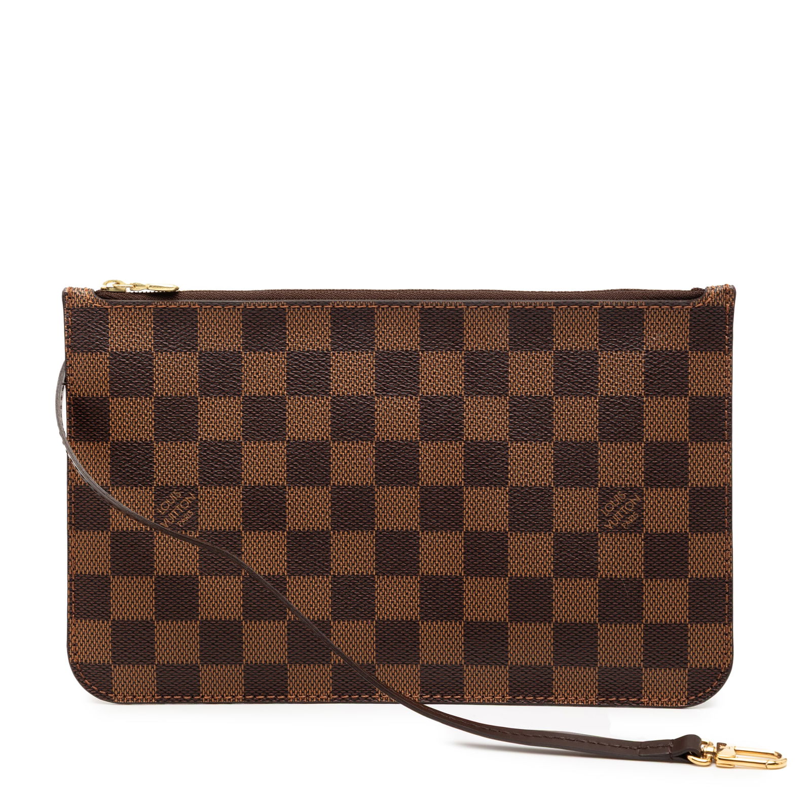 Damier Ebene Canvas Neverfull MM Pouch by Louis Vuitton (1 of 7)