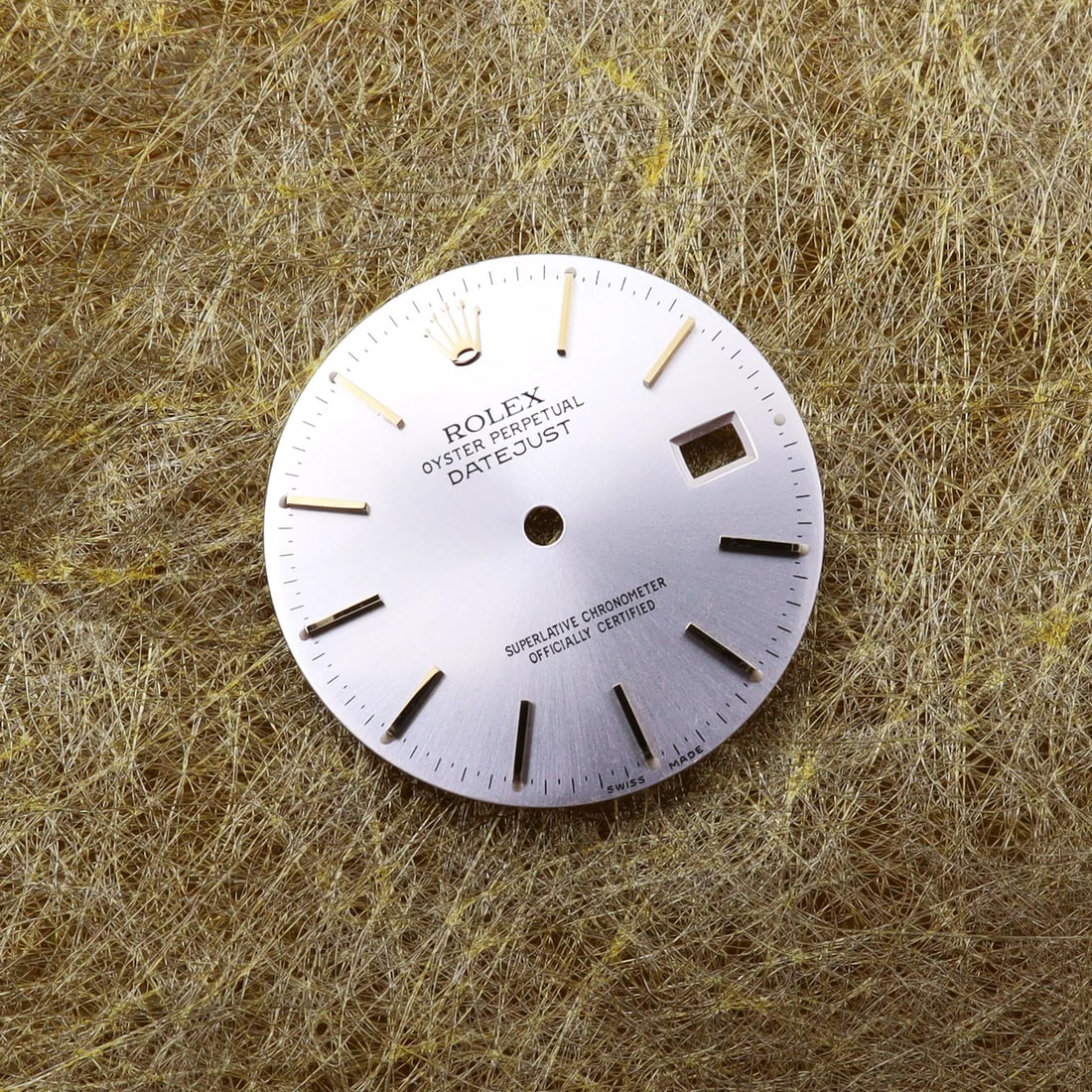 Rolex DateJust 36mm Silver Dial Gold Stick Luxury Watch 116223 (1 of 4)