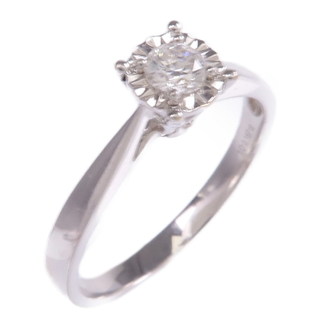 18K White Gold Diamond Ring Size US 6 (1 of 8)