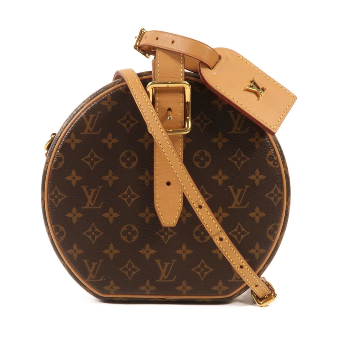 LOUIS VUITTON Petite Boite Chapeau 2 Way Shoulder Bag Monogram M43514 (1 of 13)