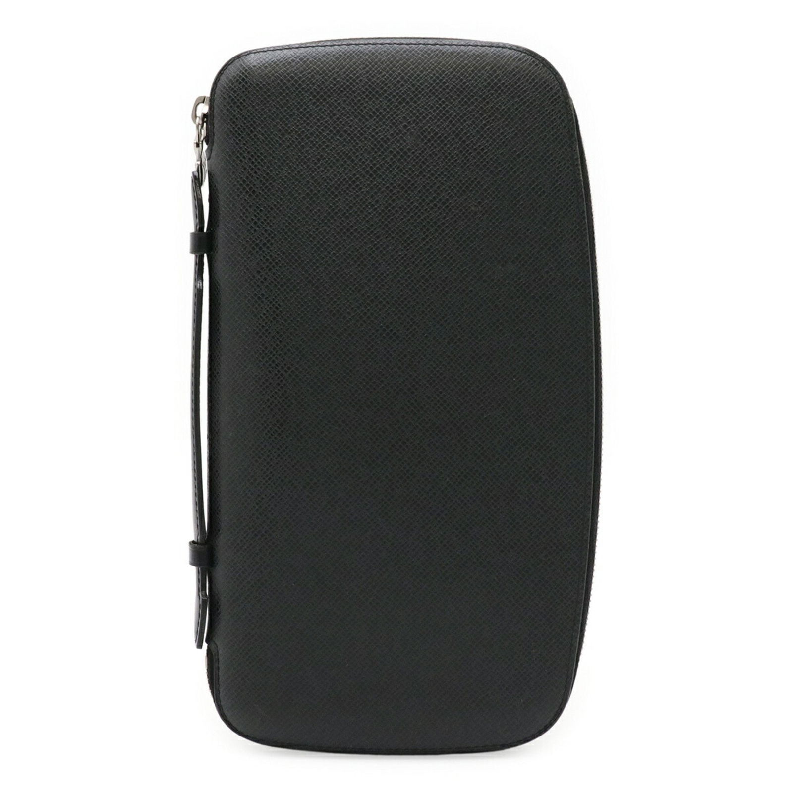 Black Leather Atholl Bag by Louis Vuitton 27cm: Black Leather Atholl Bag by Louis Vuitton 27cm This Louis Vuitton Atholl bag is crafted from black leather and designed for men. It features a structured silhouette with dimensions of approximately 27