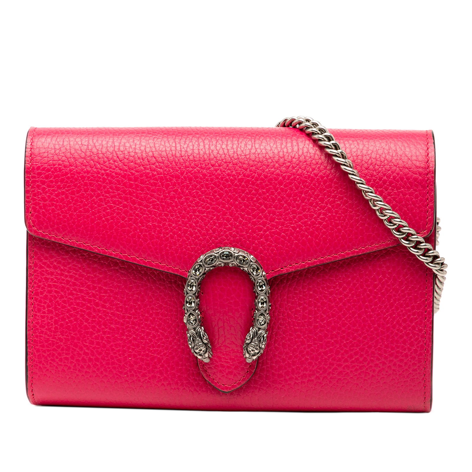 Gucci Mini Leather Dionysus Wallet on Chain Pink Italy: Gucci Mini Leather Dionysus Wallet on Chain Pink Italy The Gucci Mini Leather Dionysus Wallet on Chain is a chic accessory crafted from high-quality leather. This stylish wallet features a distinctive
