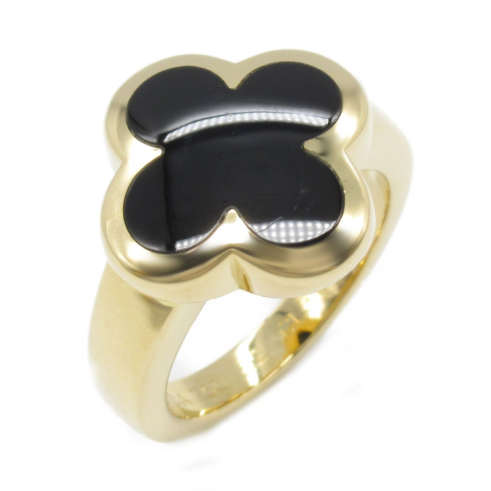 Pure Alhambra bracelet in yellow gold by Van Cleef & Arpels: Pure Alhambra bracelet in yellow gold by Van Cleef & Arpels This Van Cleef & Arpels Pure Alhambra piece is crafted from yellow gold and features a gold color. Designed for women, it exhibits a refined