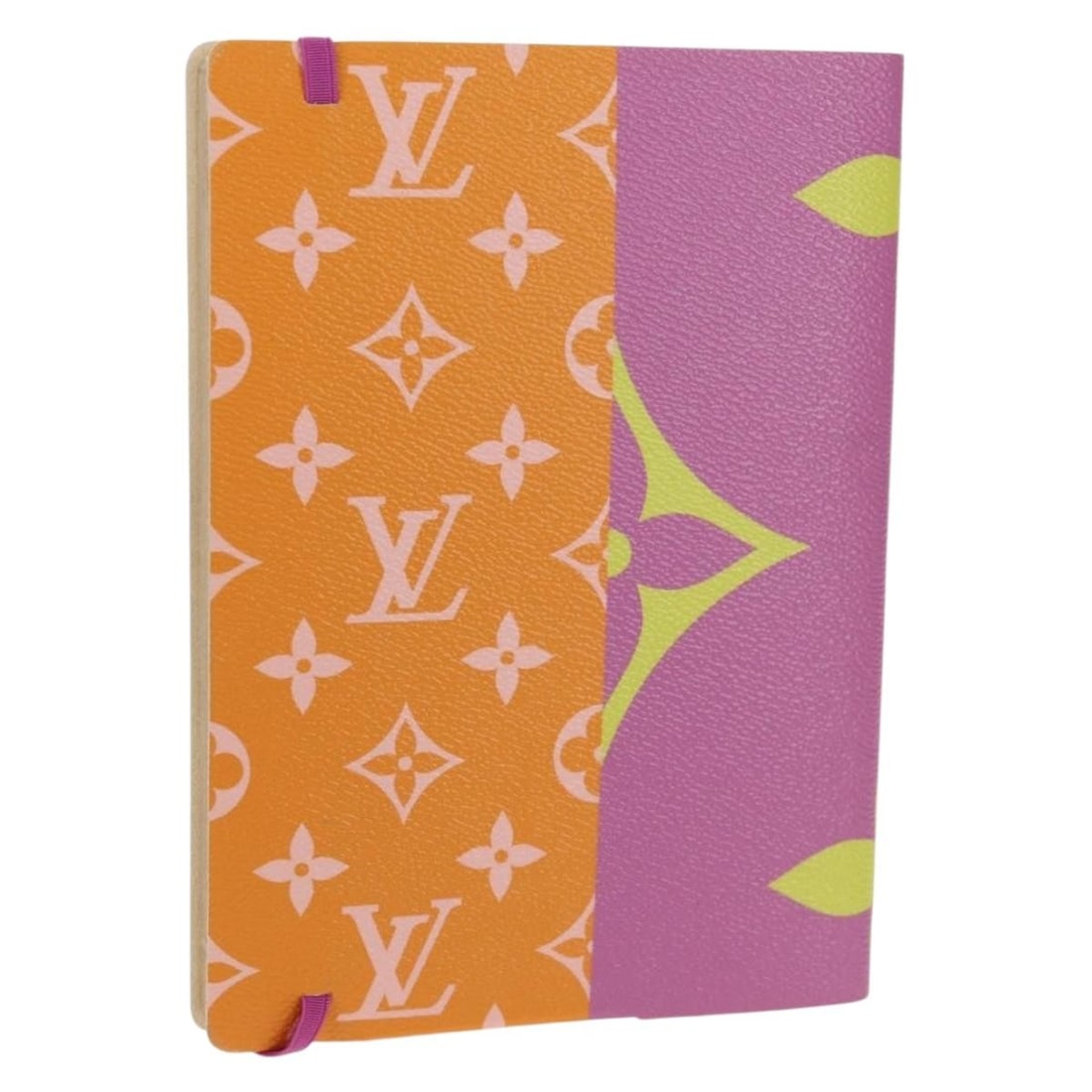 LOUIS VUITTON Monogram Giant Purple Note Cover MM Auth Italy: LOUIS VUITTON Monogram Giant Purple Note Cover MM Auth Italy This LOUIS VUITTON Monogram Giant Notebook Cover is a stylish and functional accessory crafted from durable Monogram Canvas in a vibrant pu
