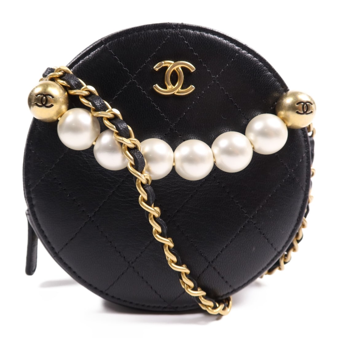 CHANEL Black Calfskin Shoulder Bag with Gold Hardware: CHANEL Black Calfskin Shoulder Bag with Gold Hardware This elegant CHANEL shoulder bag is crafted from premium calfskin leather in a classic black color. Designed for style and functionality, it featu