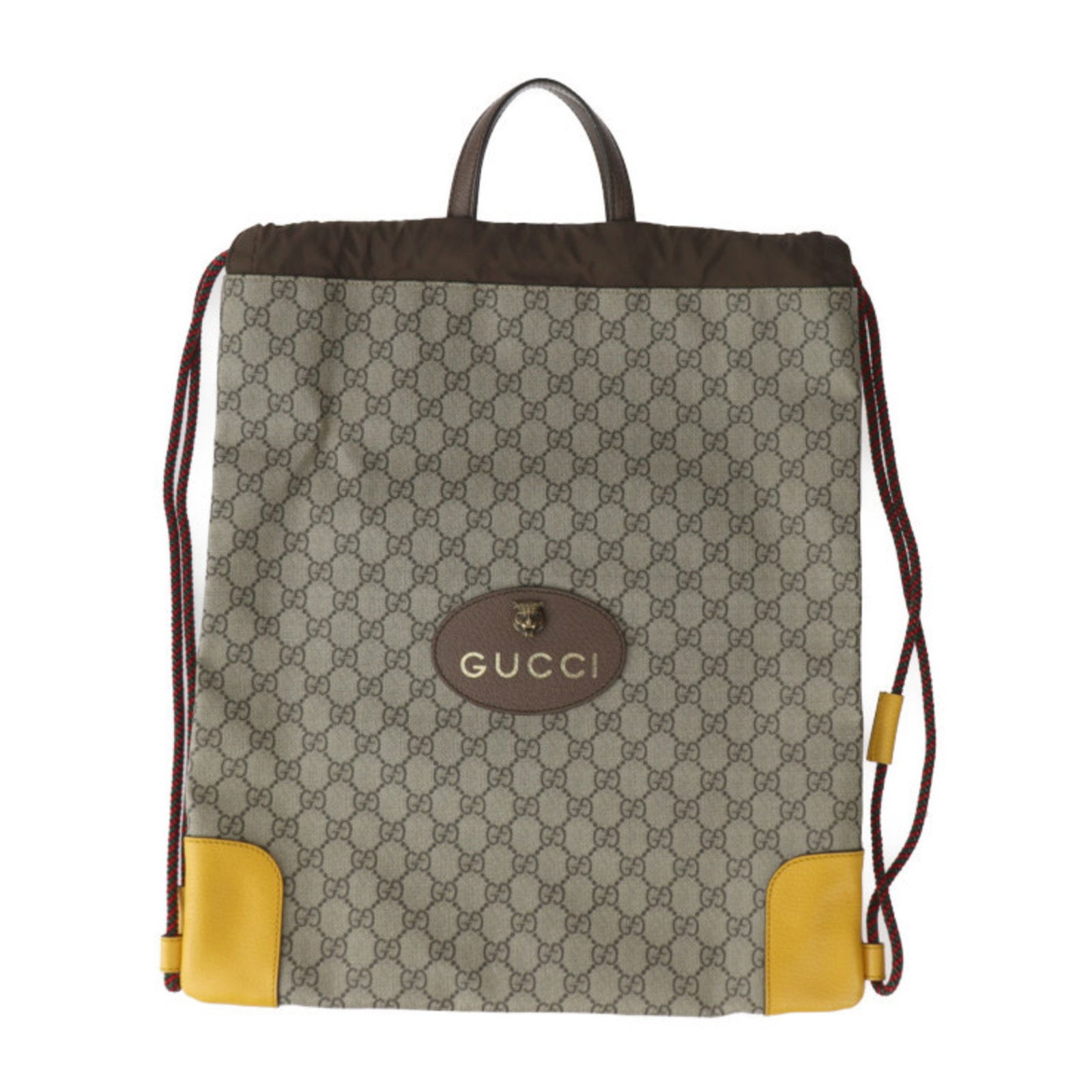 Beige canvas tote from Gucci GG collection unisex 44cm x 38cm: Beige canvas tote from Gucci GG collection unisex 44cm x 38cm This Gucci GG canvas bag features a beige canvas exterior and is designed for unisex use. It is crafted in Italy and offers ample space wi