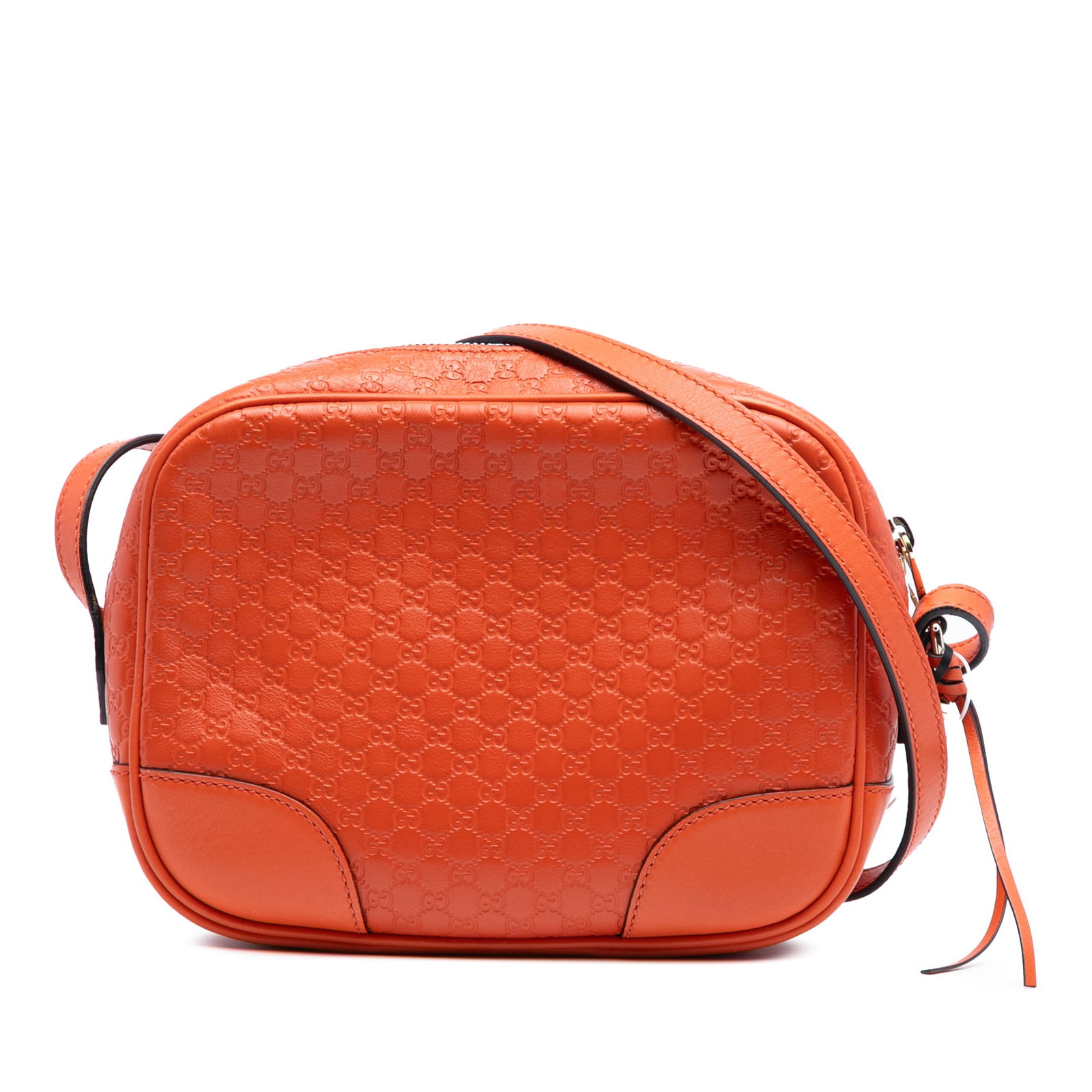 Gucci Microguccissima Bree Crossbody Bag Orange Leather: Gucci Microguccissima Bree Crossbody Bag Orange Leather The Gucci Microguccissima Bree Crossbody bag is a stylish accessory crafted from embossed leather, showcasing a vibrant orange color. This bag f