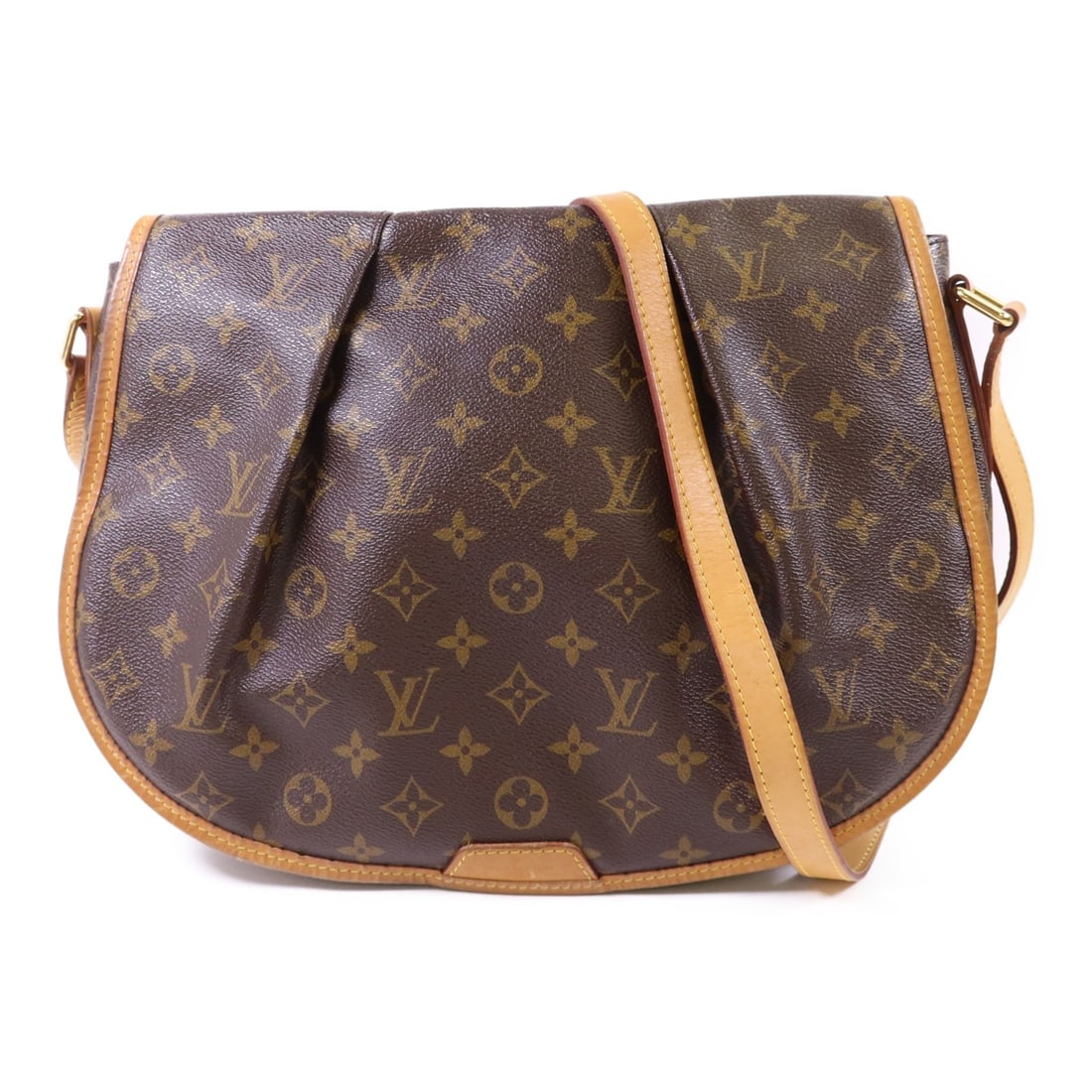 LOUIS VUITTON Menilmontant MM Shoulder Bag Monogram Brown (1 of 18)