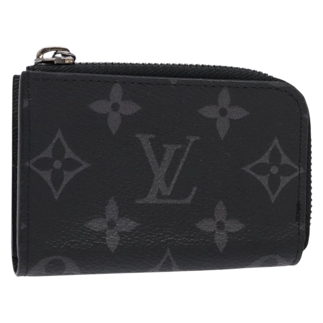 LOUIS VUITTON Monogram Eclipse Coin Purse M63536 Auth France: LOUIS VUITTON Monogram Eclipse Coin Purse M63536 Auth France This authentic LOUIS VUITTON Monogram Eclipse Coin Purse (Model M63536) is designed for those who appreciate luxury and functionality. Craf
