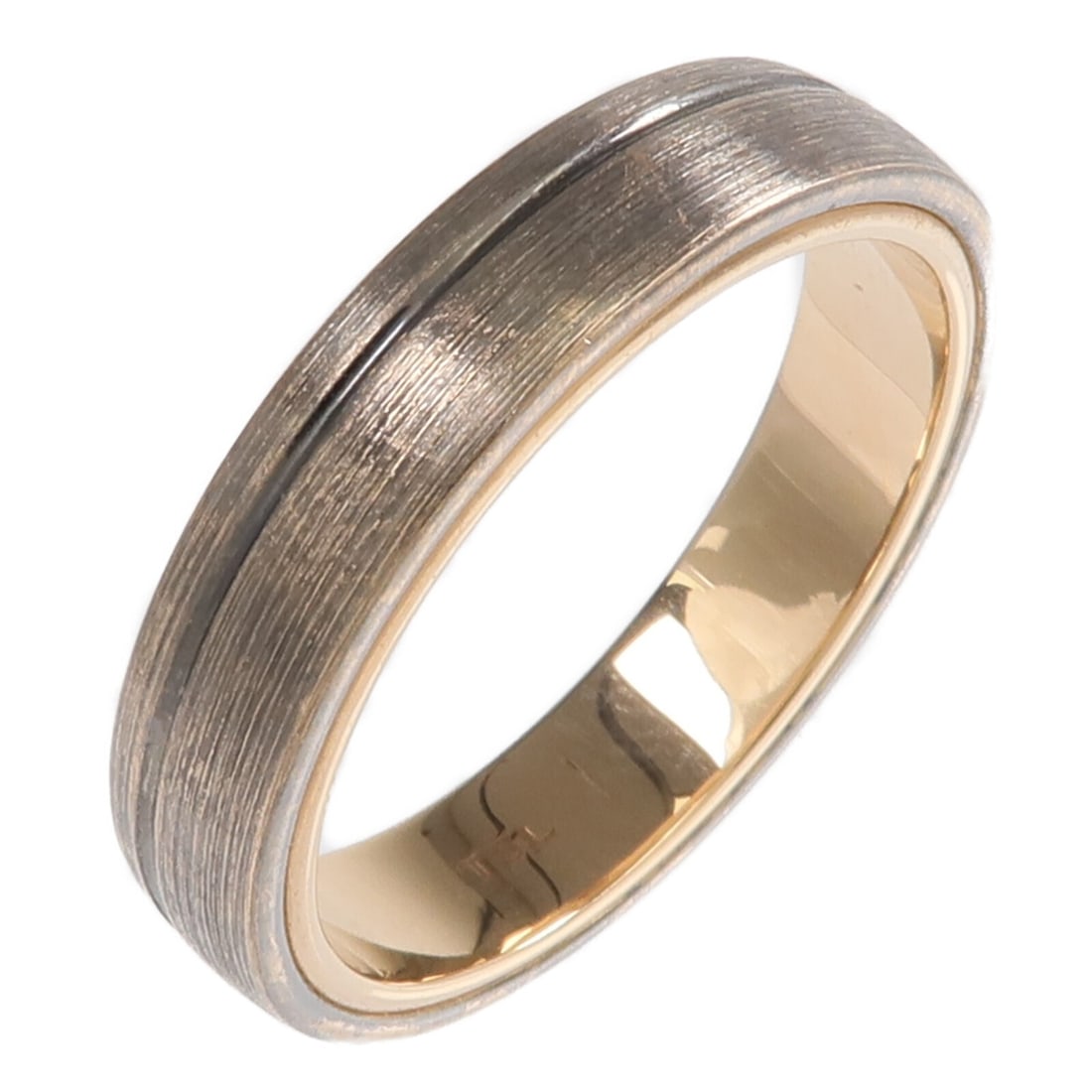 18K White and Pink Gold Ring Size 8.25 (1 of 8)