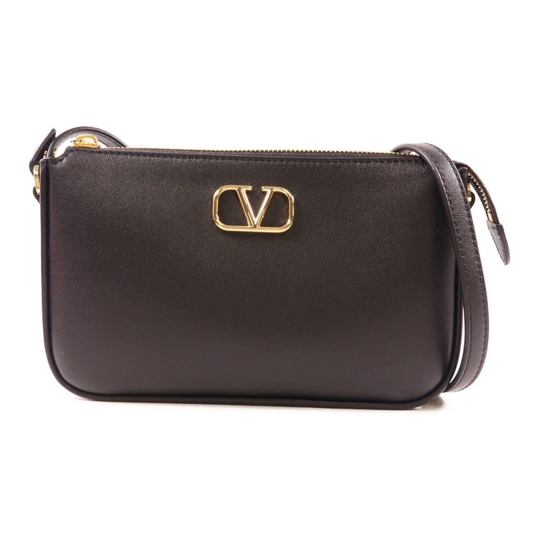 Valentino GHW Vlogo Minibag Shoulder Bag Black Calfskin Italy (1 of 12)