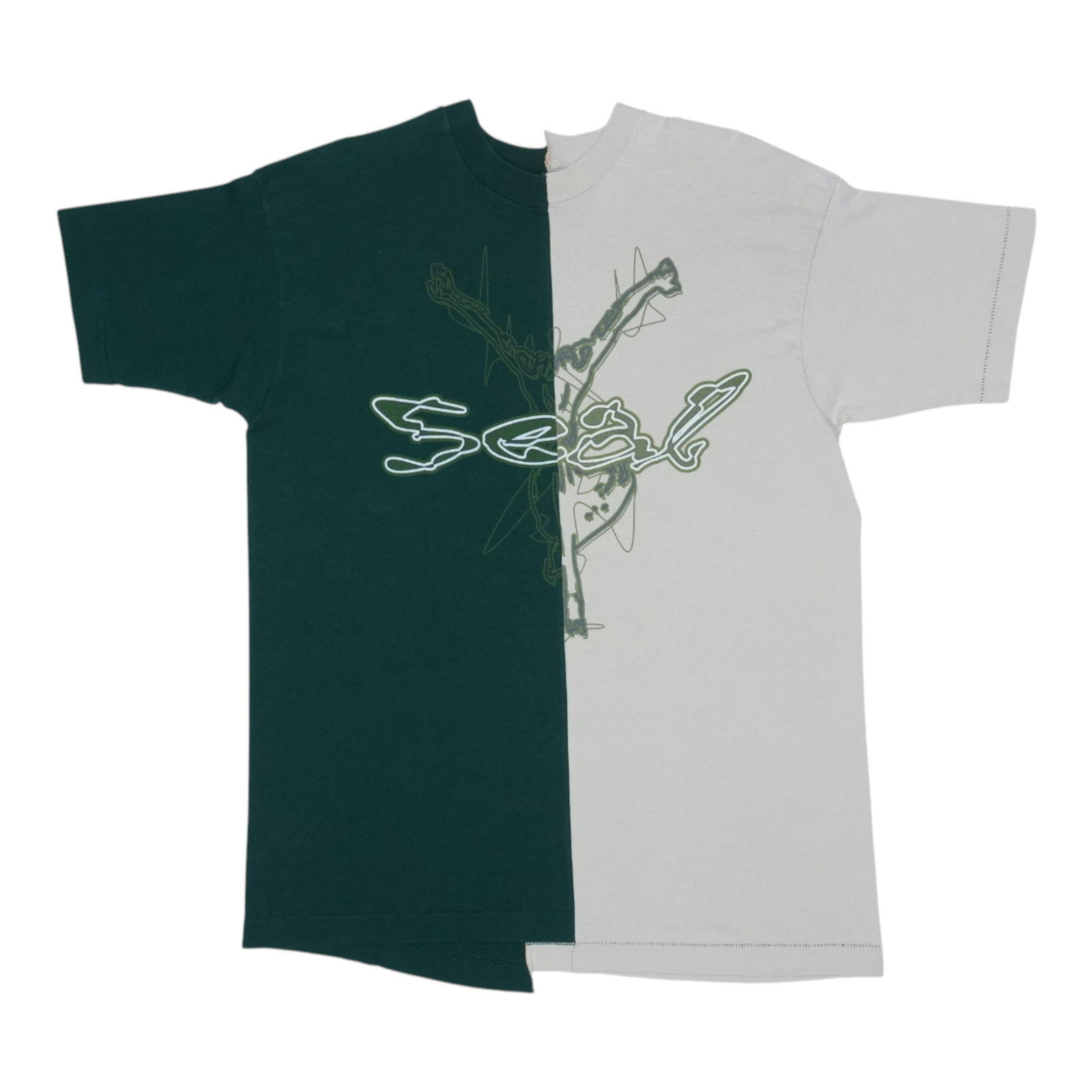 Lost Colors 1995 Seal Shirt by Patrick Klima Reworked Vintage One of One: Lost Colors 1995 Seal Shirt by Patrick Klima Reworked Vintage One of One This is an original vintage 1995 Seal Color Change Shirt from the Lost Colors collection, created by Patrick Klima. The shirt h