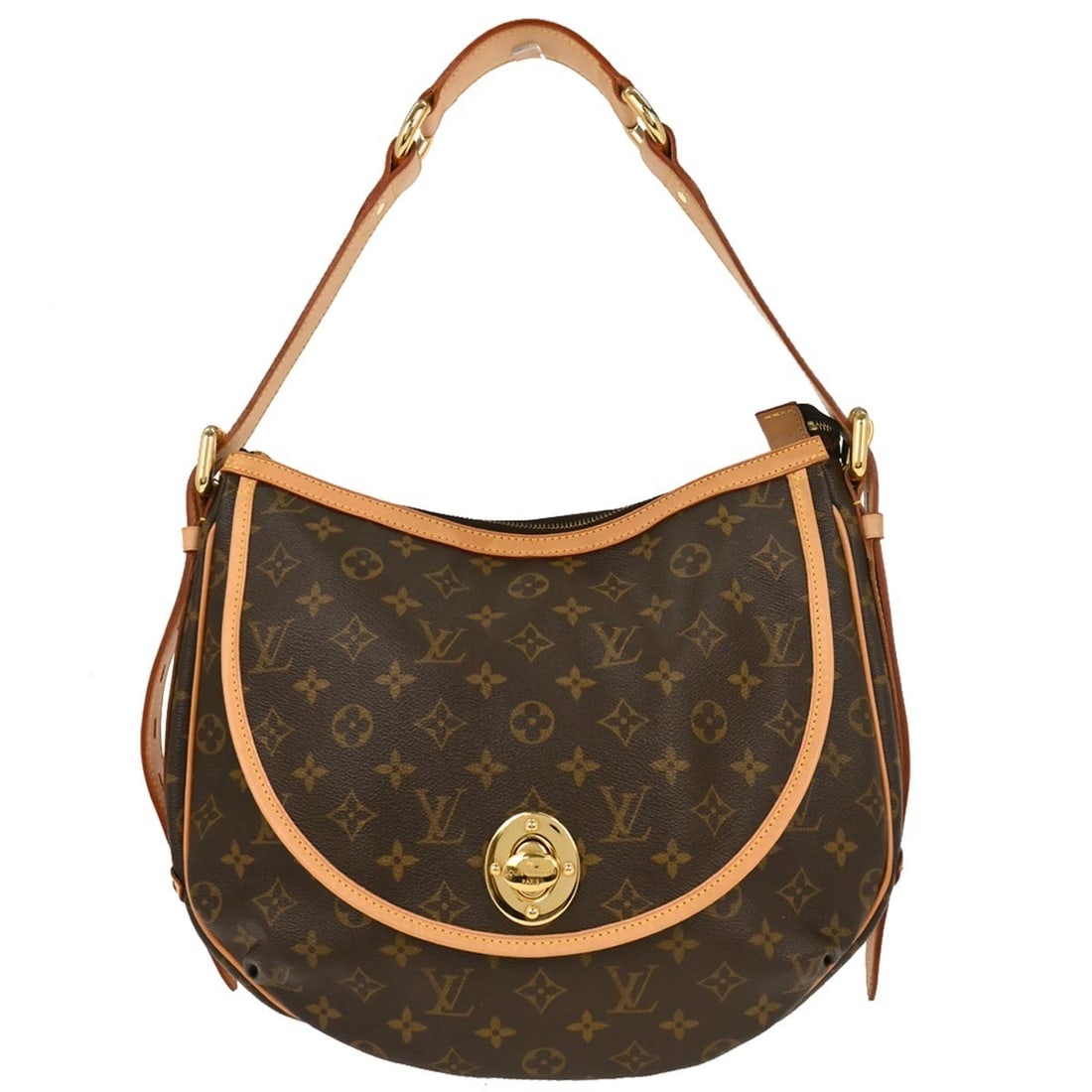 Louis Vuitton Tulum GM Monogram Shoulder Bag M40075 Brown Canvas (1 of 10)