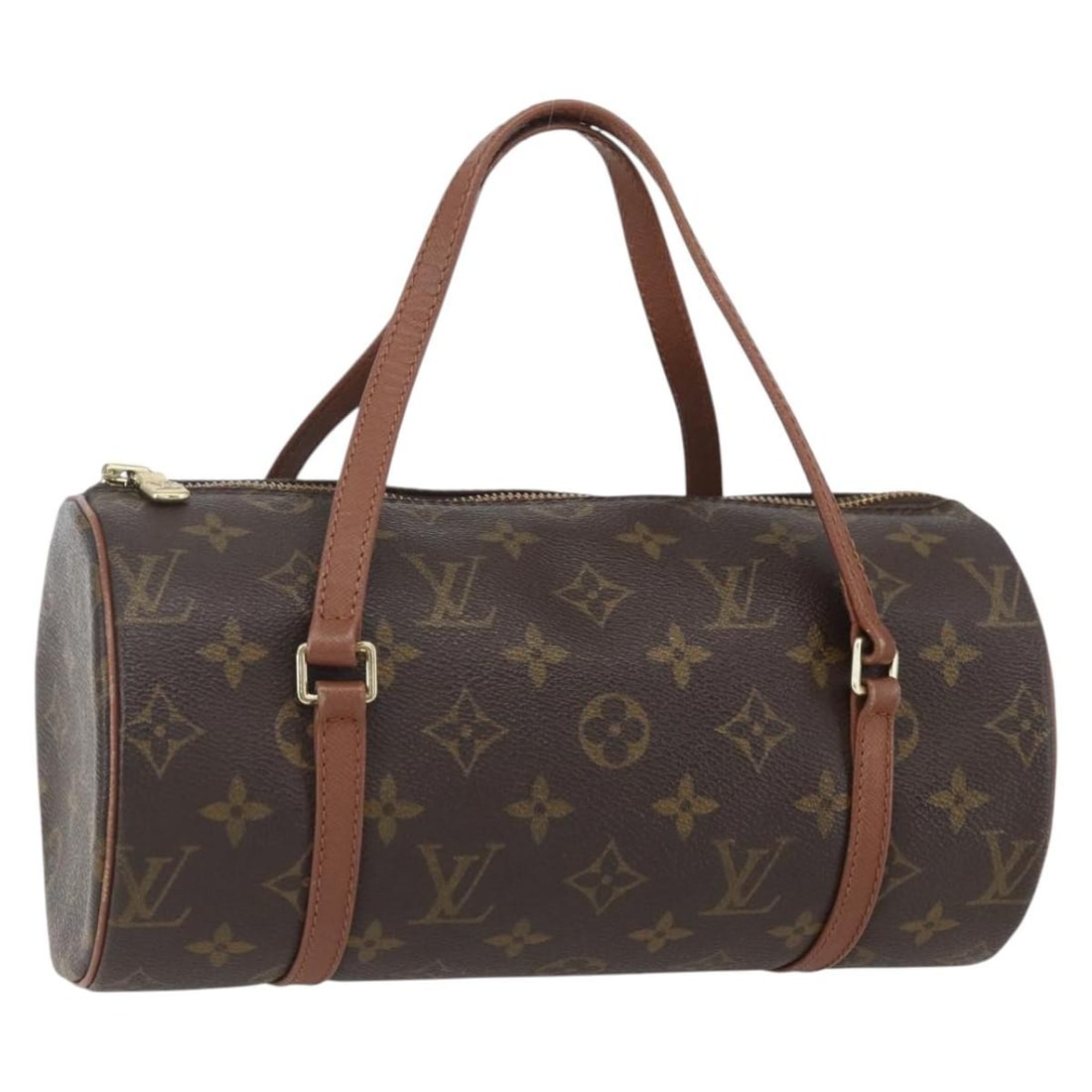 LOUIS VUITTON Monogram Papillon 30 Hand Bag M51385 with Dust Bag: LOUIS VUITTON Monogram Papillon 30 Hand Bag M51385 with Dust Bag This authentic LOUIS VUITTON Monogram Papillon 30 hand bag is a stylish accessory crafted from durable Monogram canvas. The bag feature