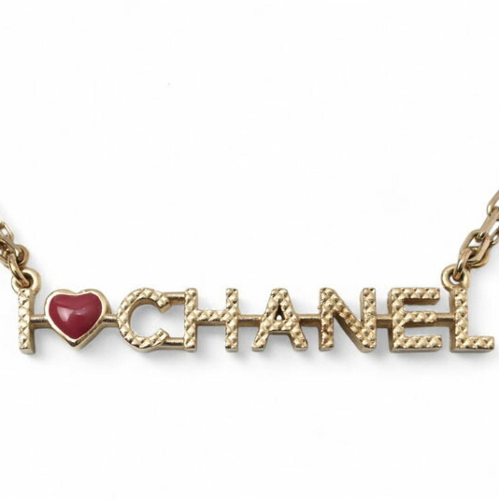 Gold Plated Pendant Necklace for Women by Chanel (1 of 7)