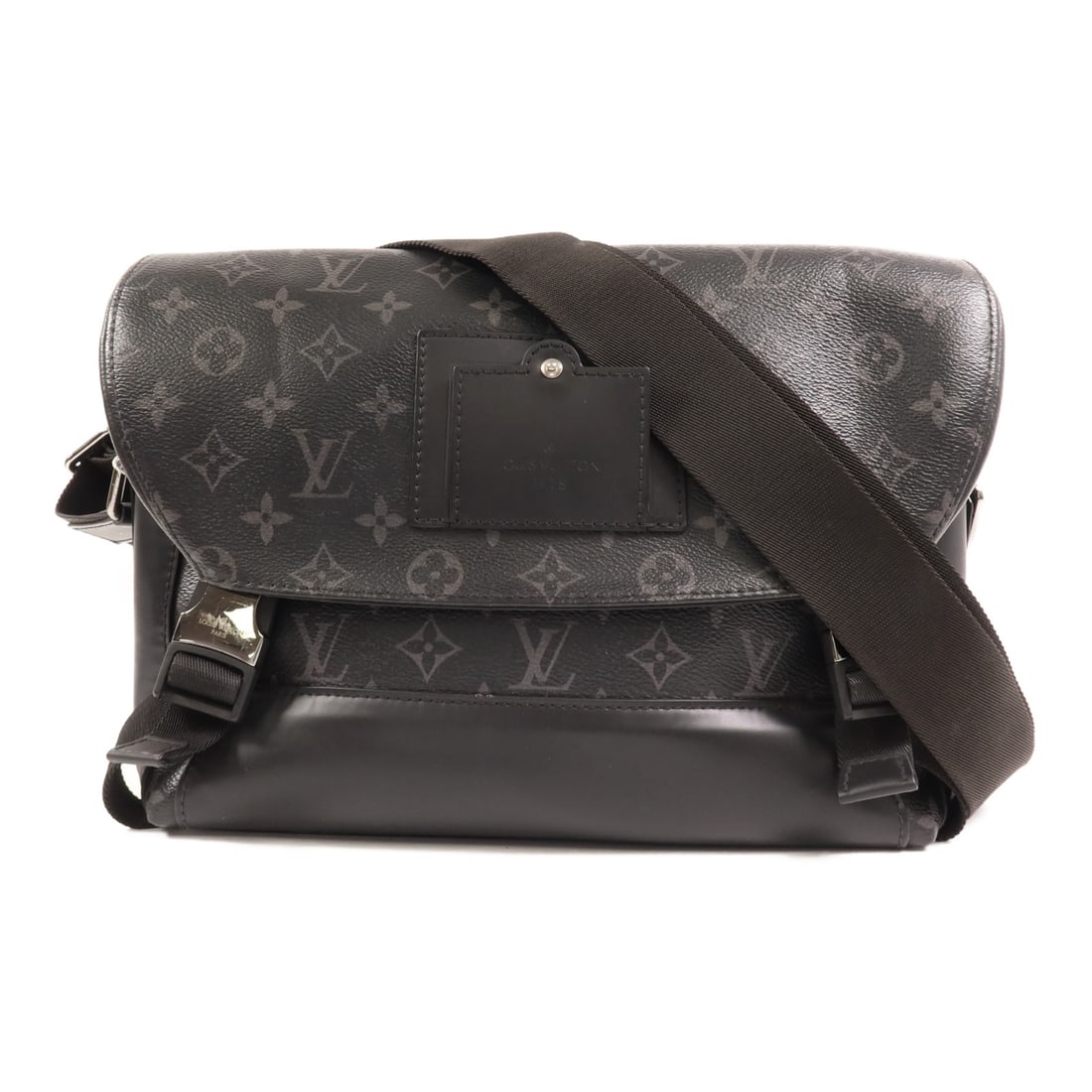 LOUIS VUITTON Voyager PM Messenger Shoulder Bag Monogram Eclipse Black (1 of 12)