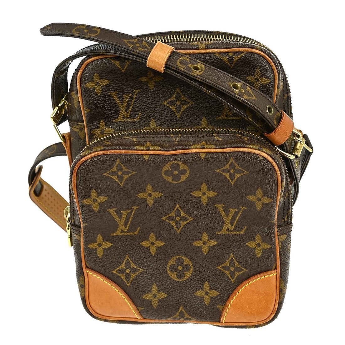 Louis Vuitton Amazon Monogram Canvas Crossbody Bag M45236 Vintage: Louis Vuitton Amazon Monogram Canvas Crossbody Bag M45236 Vintage This Louis Vuitton Monogram Amazon Crossbody Bag is a stylish and functional accessory designed for the modern individual. Crafted fro