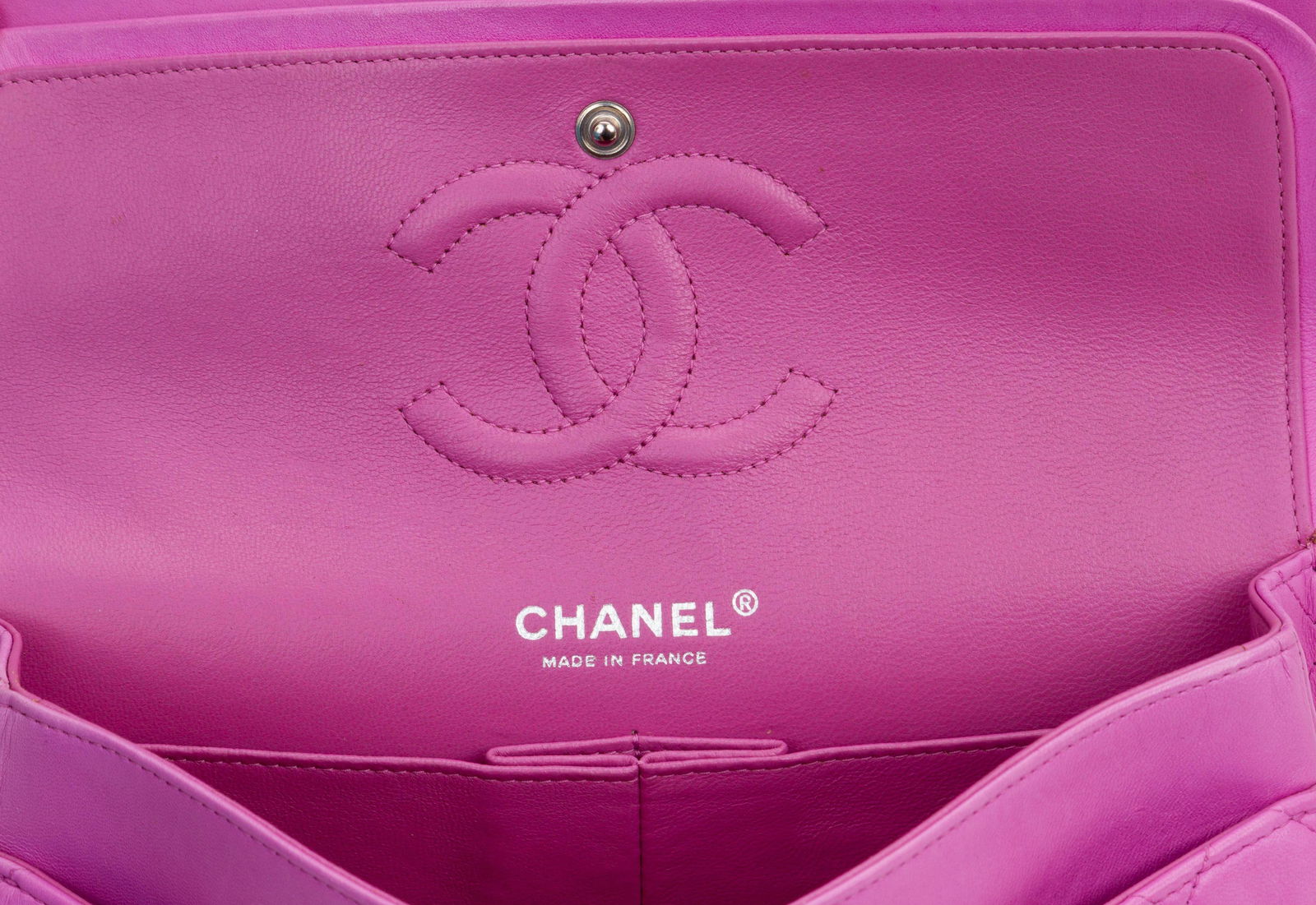 Chanel Classic Medium Double Flap Bag with Authenticity Card - 8