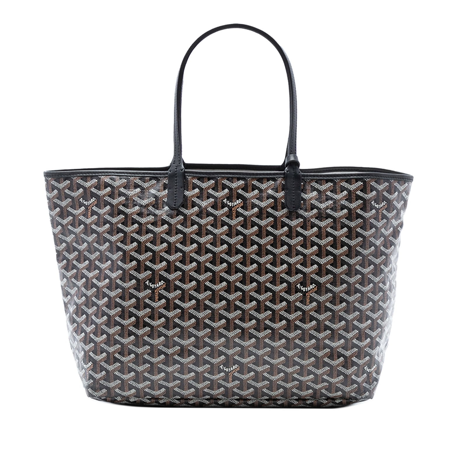 Goyard Saint Louis PM Black Tote with Pouch Inclusion (1 of 8)