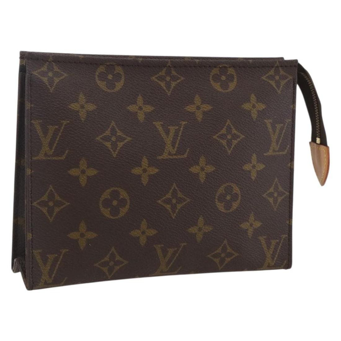 Louis Vuitton Monogram Canvas Poche Toilette 19 Pouch Bag M47544 France: Louis Vuitton Monogram Canvas Poche Toilette 19 Pouch Bag M47544 France This Louis Vuitton Monogram Poche Toilette 19 pouch features the iconic monogram canvas exterior and is designed for versatile u