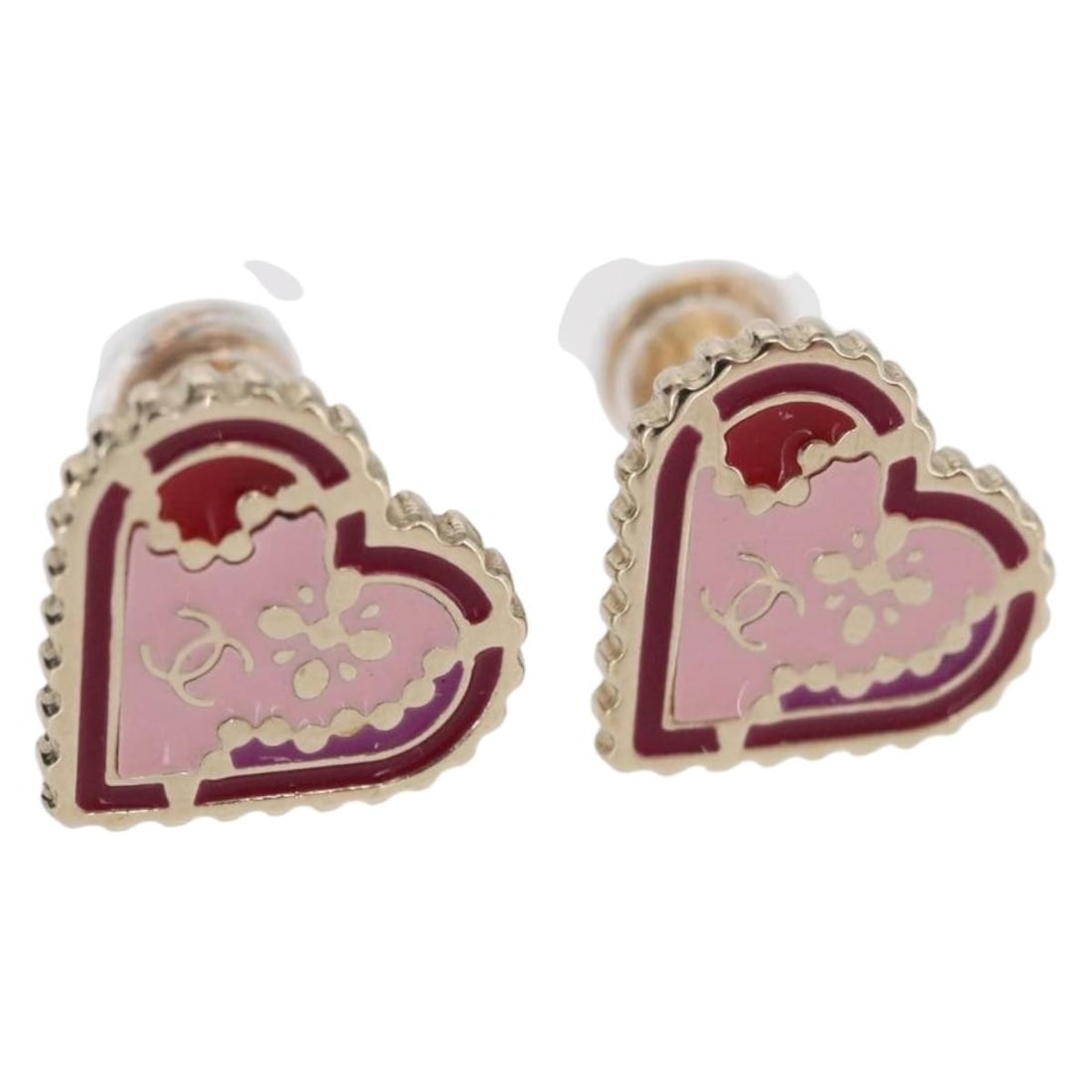 Silver Tone CHANEL CC Logo Metal Pierced Earring with Box: Silver Tone CHANEL CC Logo Metal Pierced Earring with Box These CHANEL Coco Mark pierce earrings feature the iconic CC logo in a silver tone metal. Crafted in Italy, they offer a sophisticated and aut