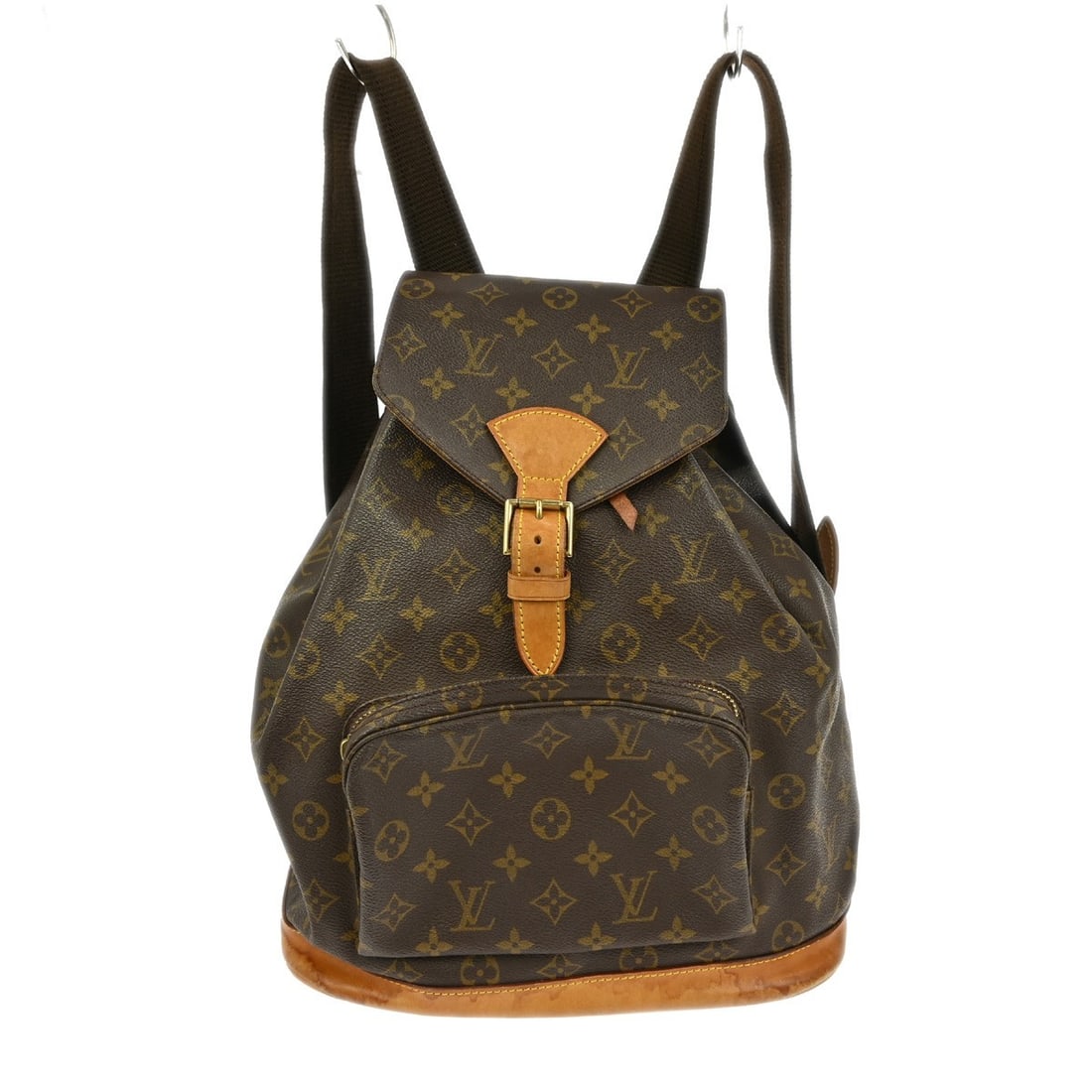 Louis Vuitton Montsouris GM Monogram Canvas Large Brown Backpack Bag (1 of 9)