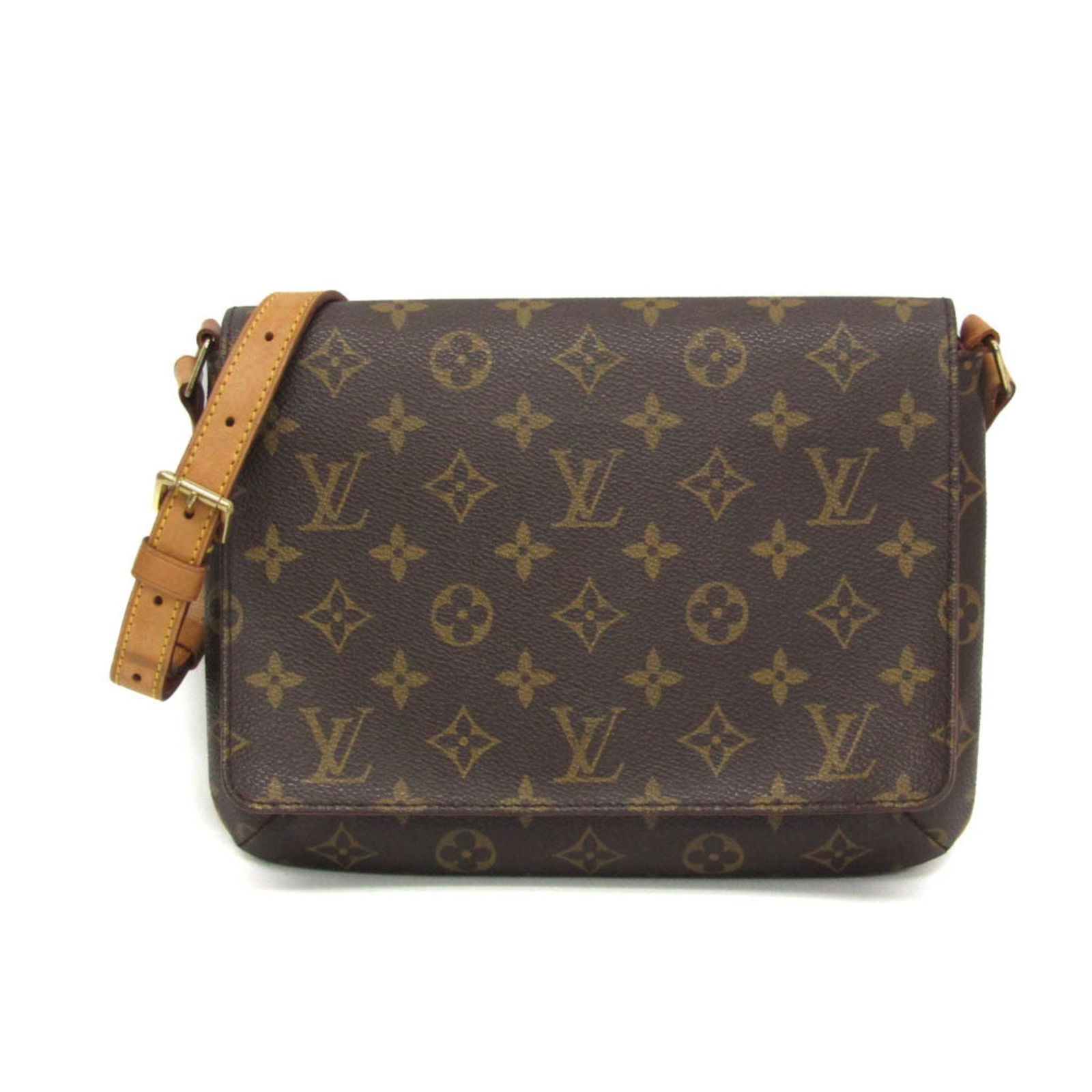Louis Vuitton Musette Tango Brown Canvas Shoulder Bag: Louis Vuitton Musette Tango Brown Canvas Shoulder Bag The Louis Vuitton Musette Tango is a women's bag crafted from brown canvas, featuring an adjustable strap. Made in France, this bag is in overall