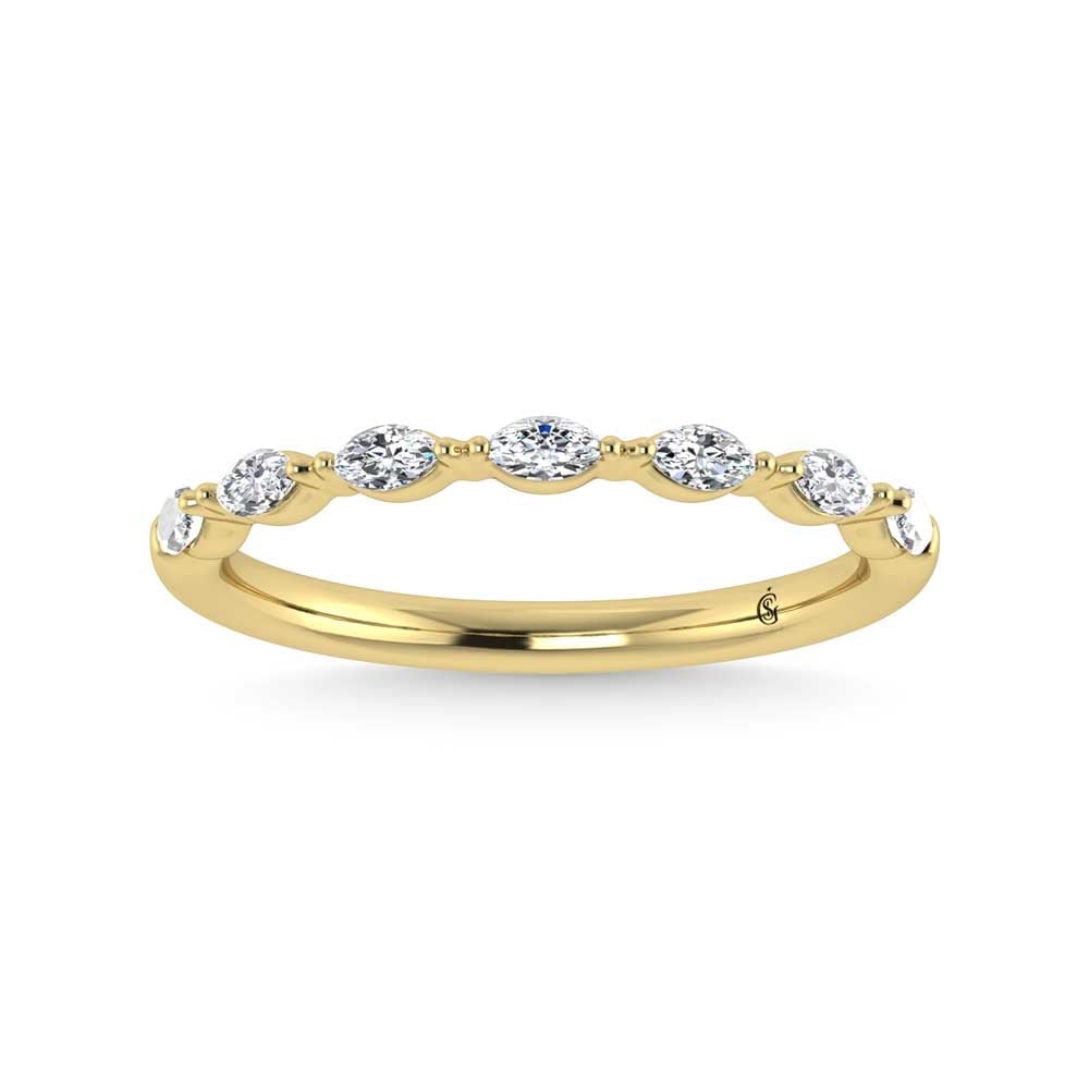 14K Yellow Gold Lab Grown Diamond 1/4 Ct.Tw. Stackable Band: 14K Yellow Gold Lab Grown Diamond 1/4 Ct.Tw. Stackable Band 14K Yellow Gold Lab Grown Diamond 1/4 Ct.Tw. Stackable Band 14k Yellow Gold Stone Color: D-f Stone Clarity: Vs This item may take 2-5 weeks