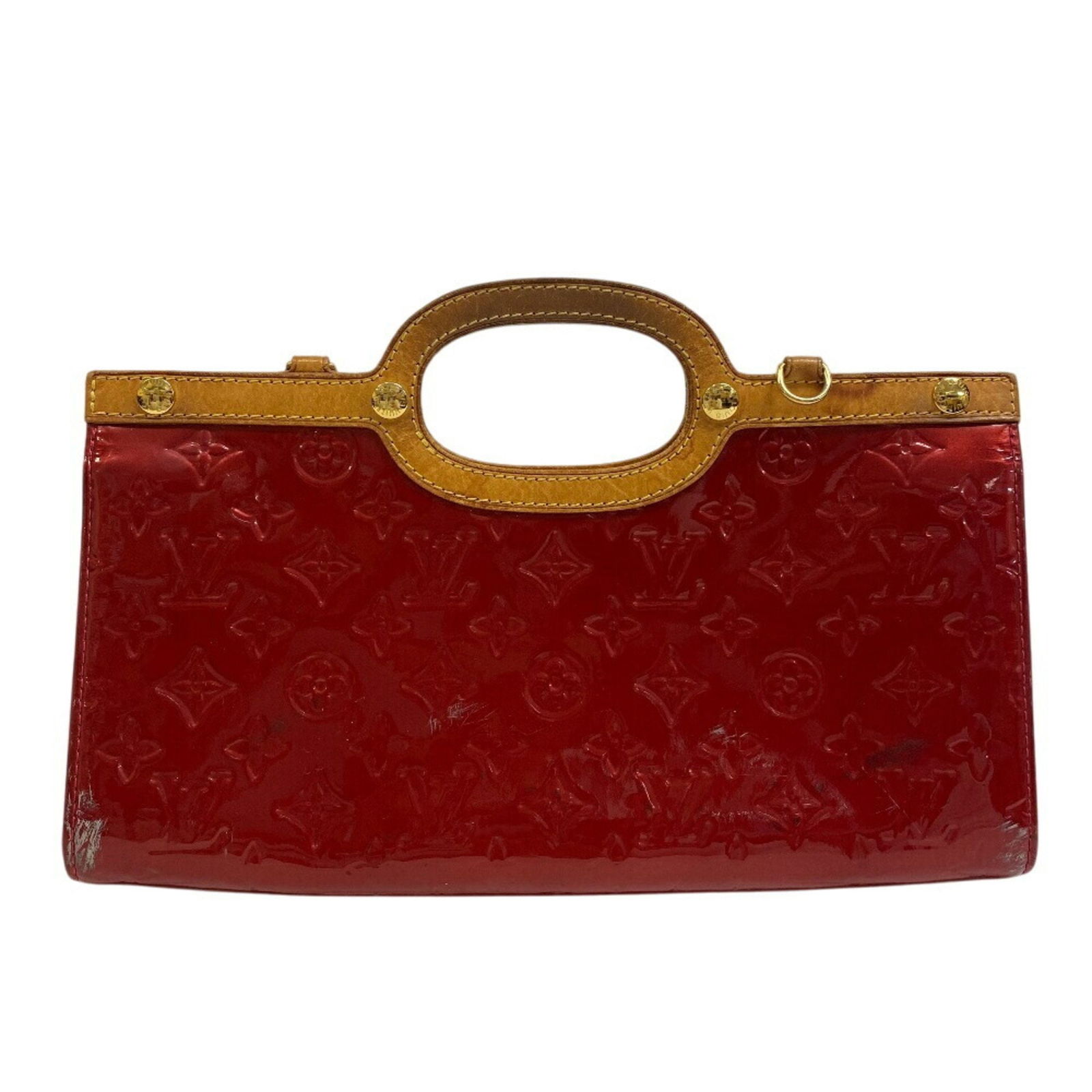 Red Patent Leather Roxbury Handbag by Louis Vuitton (1 of 1)