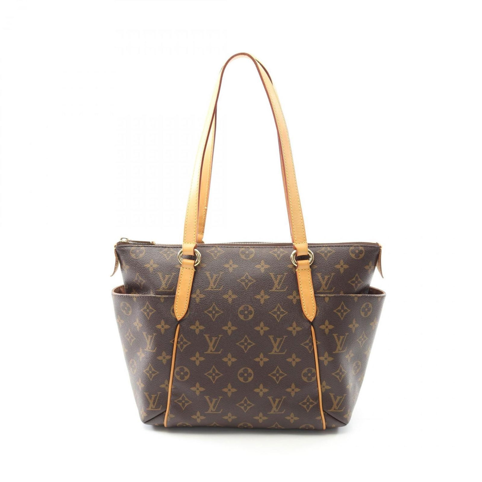 Louis Vuitton Totally Brown Canvas Shoulder Tote Bag France: Louis Vuitton Totally Brown Canvas Shoulder Tote Bag France Louis Vuitton Totally bag crafted from brown canvas, designed for women. Features include spacious interior and durable construction. Item s