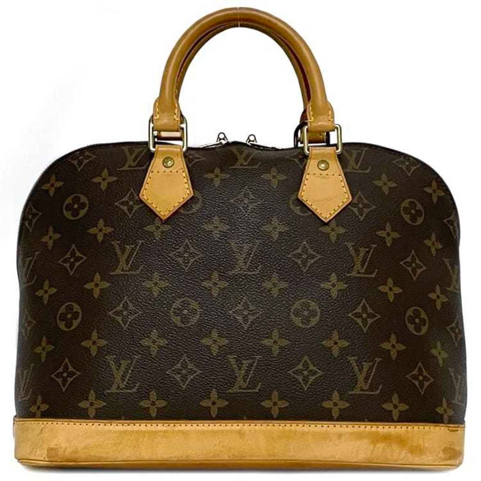 Louis Vuitton Alma Brown Canvas Handbag 24cm x 31cm x 17cm (1 of 1)