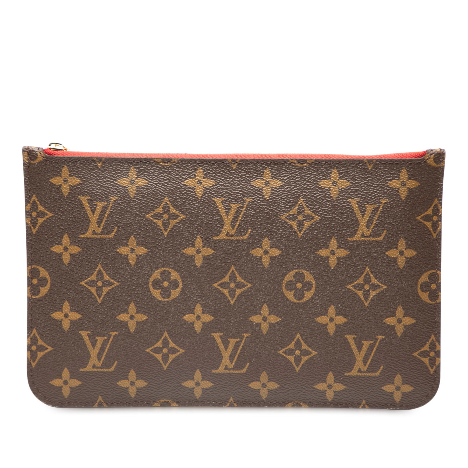 Louis Vuitton Monogram Neverfull Pouch Canvas Brown (1 of 6)